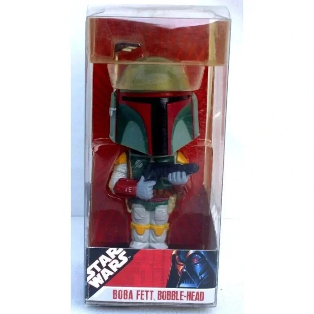 2007 WACKY WOBBLER FUNKO STAR WARS BOBA FETT BOBBLE HEAD